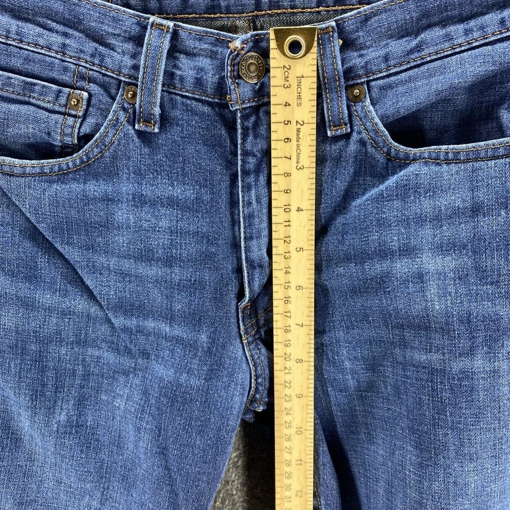Levis 514 Straight Fit Jeans Mens 29x30 Blue Medium Wash Denim 00514-0308